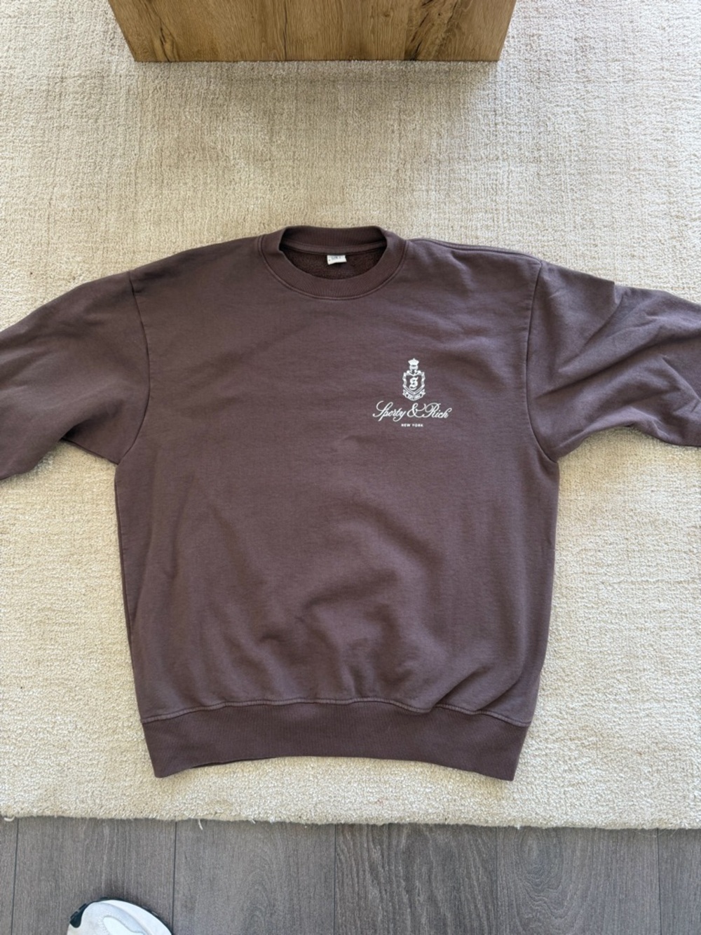 Sporty & Rich Women's Crewneck Sweatshirt - Brown